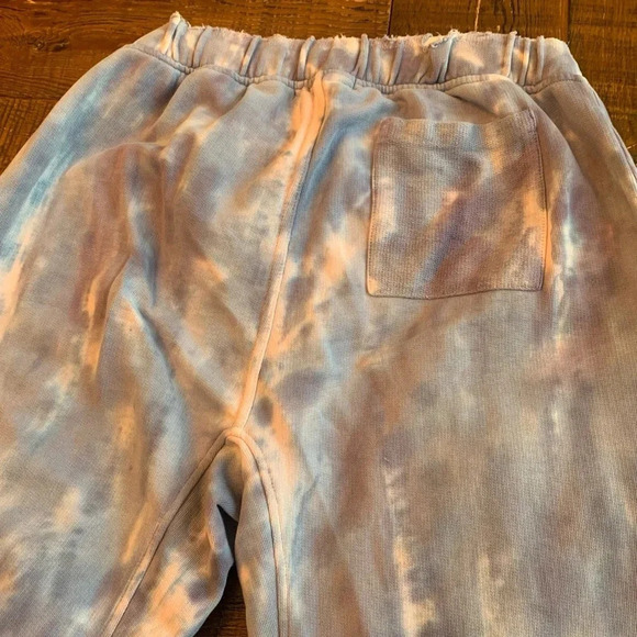 LoveShackFancy “Bevan” Hand Dyed Moon Indigo/Purple Hoodie & Jogger SET- Small - Picture 10 of 11